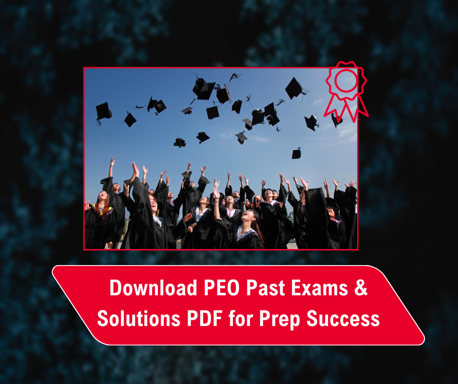 Download PEO Past Exams & Solutions PDF for Prep Success